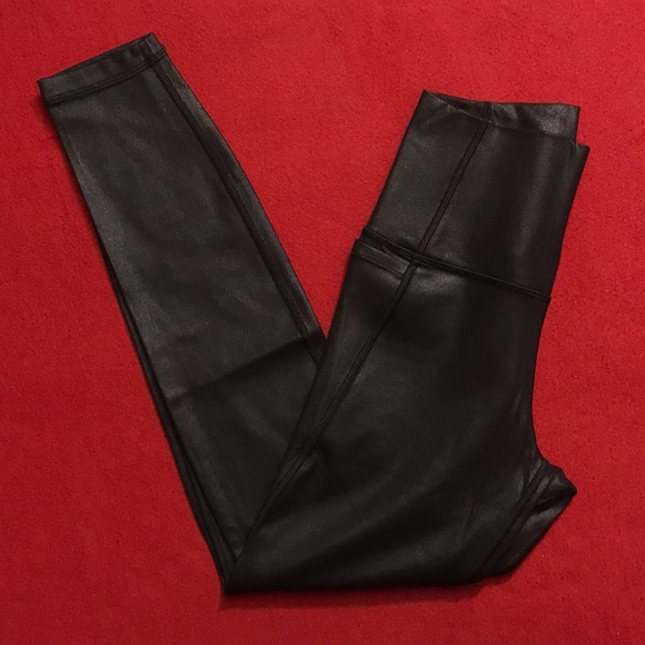 NWT CRZ YOGA Butterluxe Matte Faux Leather Leggings - Picture 12 of 16
